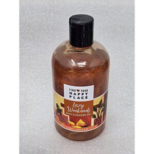 Find Your Happy Place Lazy Weekends Bath & Shower Gel Sweet Almond & Vanilla Bea